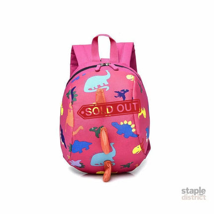 Kids Safety Harness Backpack Toddler Leash Dinosaur Bag Child Anti Lost - Green - Baby & Kids > Gates & Playpens >
