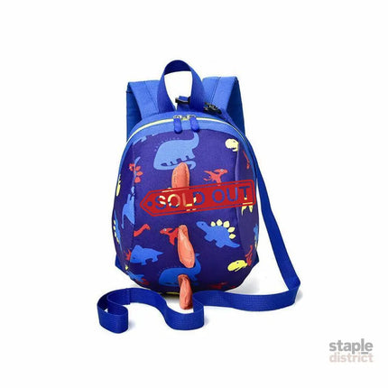 Kids Safety Harness Backpack Toddler Leash Dinosaur Bag Child Anti Lost - Green - Baby & Kids > Gates & Playpens >