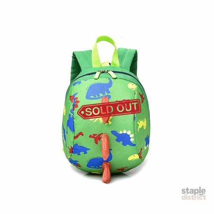 Kids Safety Harness Backpack Toddler Leash Dinosaur Bag Child Anti Lost - pink - Baby & Kids > Gates & Playpens >