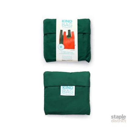 KIND BAG Reusable Bag - Medium| Bicolour Green & Orange-2006733441235816455