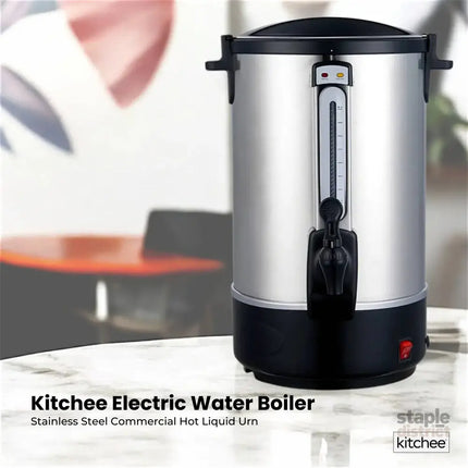 Kitchee 20L Electric Water Boiler - Stainless Steel Commercial Hot Liquid Urn - Appliances > Kitchen Appliances >