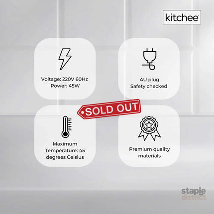 Kitchee 3 Tier Mini Chocolate Fountain Fondue Electric Machine - Appliances > Kitchen Appliances > Kitchen Appliance