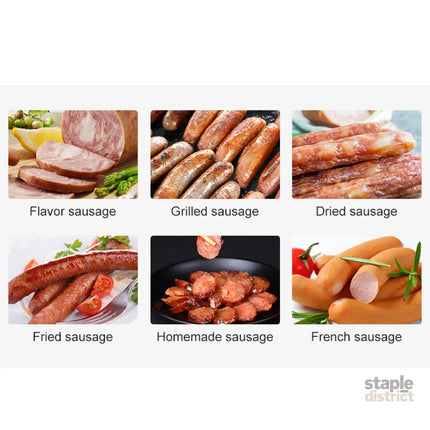 Kitchee 7L Manual Horizontal Sausage Filler - Stainless Stuffer Meat Press Machine - Appliances > Kitchen Appliances >