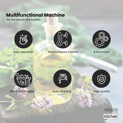 Kitchee Electric Butter Oil Herbal Infuser & Extractor + Decarboxylator Machine - Appliances > Kitchen Appliances >