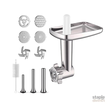 Kitchee Meat Food Grinder Sausage Attachment - Compatible with KitchenAid Mixers - Appliances > Kitchen Appliances >