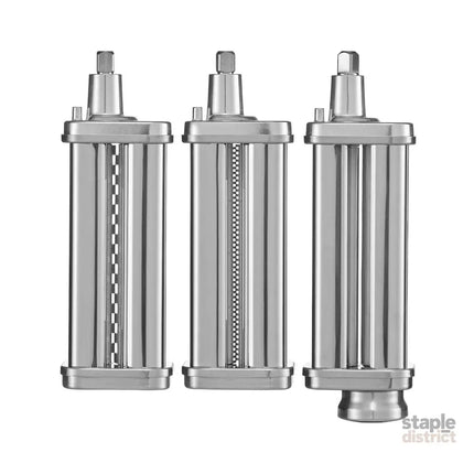 Kitchee Pasta Noodle Maker Roller Cutter Attachments - Compatible with KitchenAid Mixer - Appliances > Kitchen