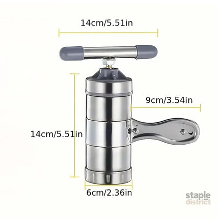 Kitchen Manual Noodle Press Noodle Machine Household Pasta Maker Dough Roller - Appliances > Kitchen Appliances >