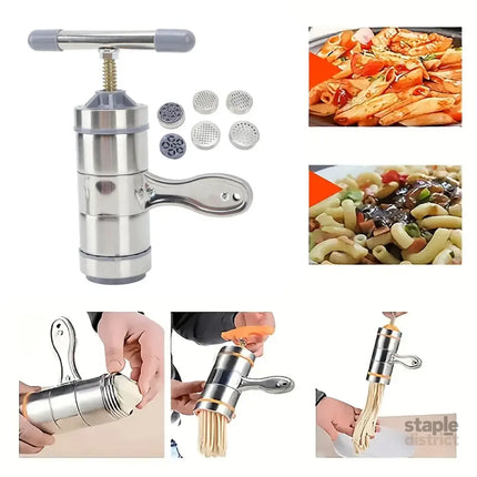 Kitchen Manual Noodle Press Noodle Machine Household Pasta Maker Dough Roller - Appliances > Kitchen Appliances >