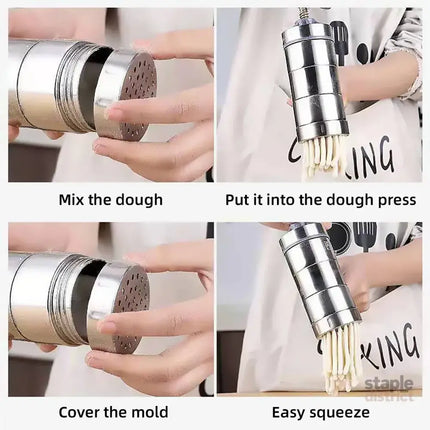 Kitchen Manual Noodle Press Noodle Machine Household Pasta Maker Dough Roller - Appliances > Kitchen Appliances >