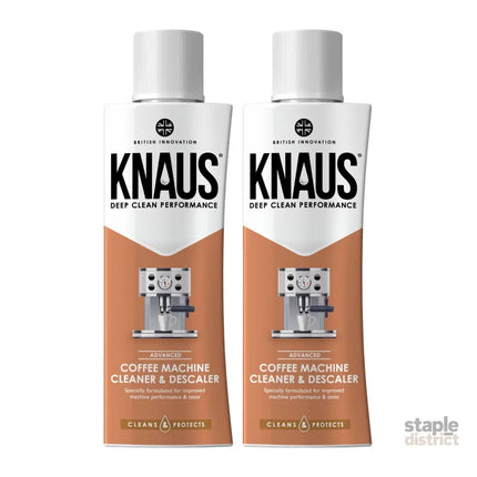 Knaus Coffee Machine Cleaner & Descaler 300ml x2-2050056827365888000
