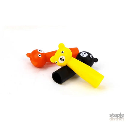 Kumon Pen Cap Pencil Extension Pen Grips Cap Bear 3Pics-2006733317772283904