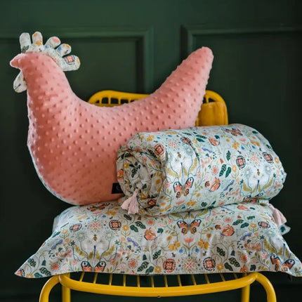 La Millou Dana's Hen Pillow SECRET GARDEN | Papaya-2006733450366816257