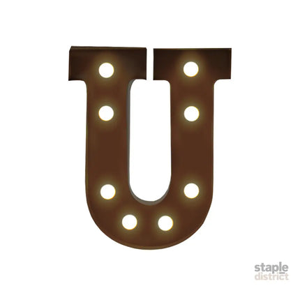 LED Metal Letter Lights Free Standing-2006733353801355265