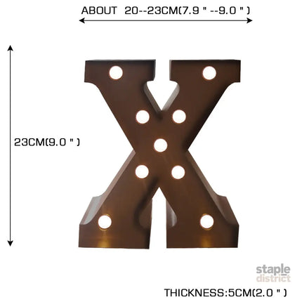 LED Metal Letter Lights Free Standing-2006733353990098946