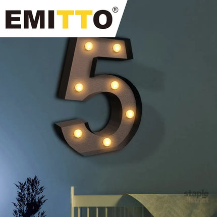 LED Metal Number Lights Free Standing-2006733354501804038