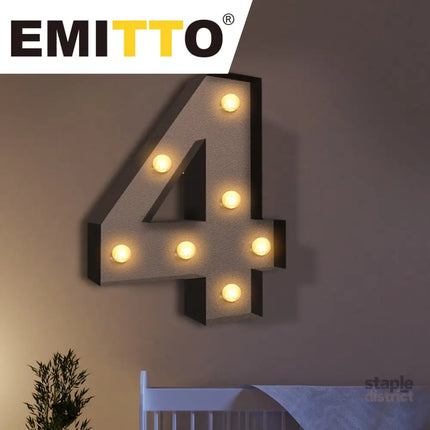 LED Metal Number Lights Free Standing-2006733354338226183