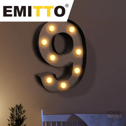 LED Metal Number Lights Free Standing-2006733427742740487