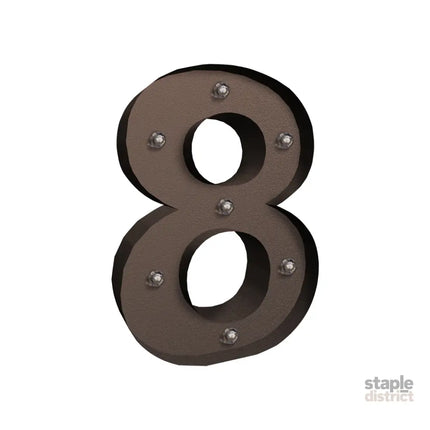 LED Metal Number Lights Free Standing-2006733354837348352