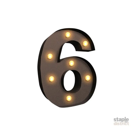 LED Metal Number Lights Free Standing-2006733354673770497