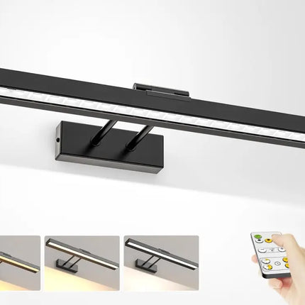 Picture Light Battery Operated 16in Wireless Art Light for Paintings Color Temperature Adjustable Dimmable Battery