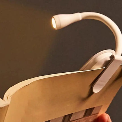 LED Rechargeable Reading Light Mini Clip Book Light - Home & Garden > Lighting > Night Lights & Ambient Lighting