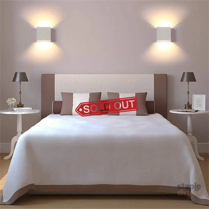 LED Wall Light 12W Square Shaped LED Wall Lamp with Adjustable Angle Design Modern Aluminum Wall Sconce Lighting IP65