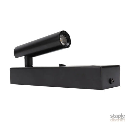 LED Wall Reading Light Simple Stylish Wall Mounted Light with Switch USB Port for Indoor Bedroom 100‑240V - Home &