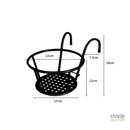 Levede 3x Plant Stand flower Holder Black-2018816672860868610