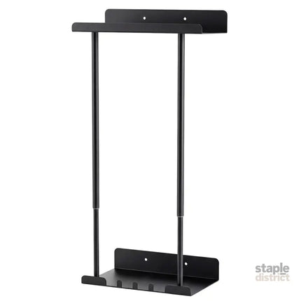 Levede Adjustable Towel Rack 3 Hooks Bathroom Towel Storage Holder Wall Mounted-2050059022261948416