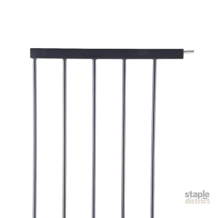 Levede Baby Safety Gate Adjustable Pet Black 45cm Extension-2018816650404564996
