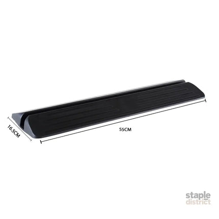 Levede Baby Safety Gate Adjustable Pet Black Ramp-2018816605705867266