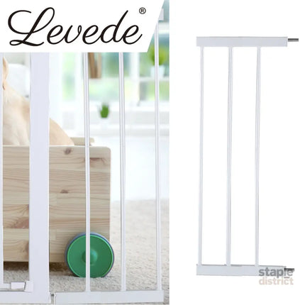 Levede Baby Safety Gate Adjustable Pet White 20cm Extension-2018816613268197383