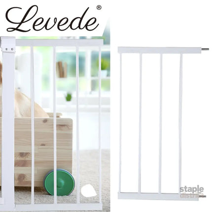 Levede Baby Safety Gate Adjustable Pet White 30cm Extension-2006733311694737415