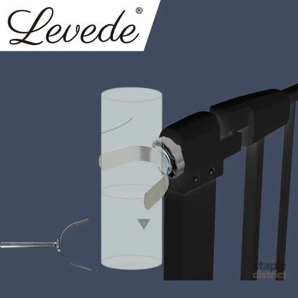 Levede Baby Safety Gate U Style Adaptor-2018816628304777222