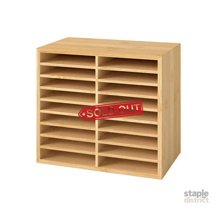 Levede Bamboo Marker Organizer Large Capacity Holder-2029387216006025216