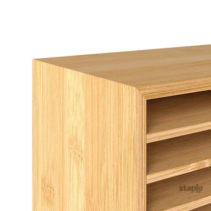 Levede Bamboo Marker Organizer Large Capacity Holder-2029387216006025221