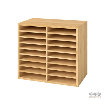 Levede Bamboo Marker Organizer Large Capacity Holder-2029387216006025224