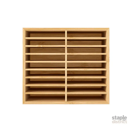 Levede Bamboo Marker Organizer Large Capacity Holder-2029387216006025217