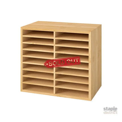 Levede Bamboo Marker Organizer Large Capacity Holder-2029387216006025224