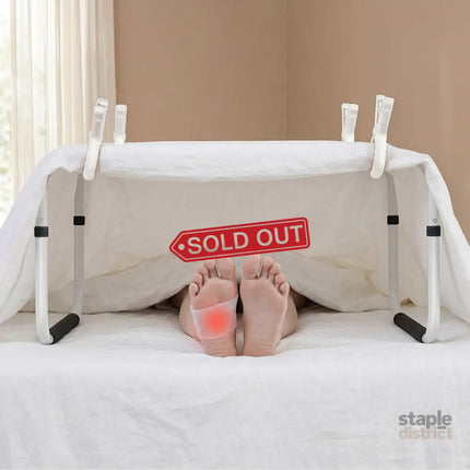 Levede Bed Blanket Lifter for Feet Knee Ankle Cradle 66-86cm Adjustable Height-2050059006659137542