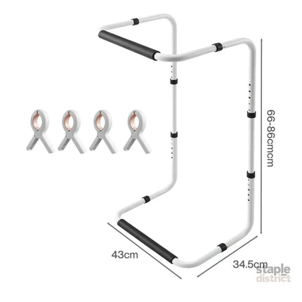 Levede Bed Blanket Lifter for Feet Knee Ankle Cradle 66-86cm Adjustable Height-2050059006659137538
