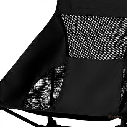 Levede Camping Chair Folding Outdoor Large Black-2018816670809853956