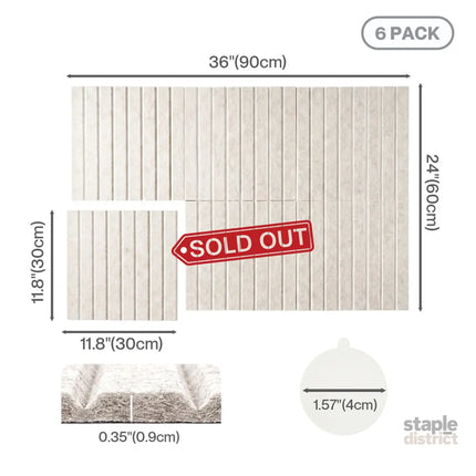 Levede Cork Boards Alternative 6 Pcs 30cmx30cm Felt Bulletin Board Tiles Coustic-2050059006105489410