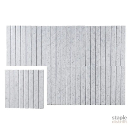 Levede Cork Boards Alternative Photo Display Board 6 Pcs 30cmx30cm Coustic Grey-2050059006482976776