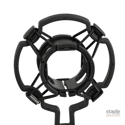 Levede Desktop Microphone Stand Adjustable Pop Filter Shock Mount Base Kit Black-2050056791613640707