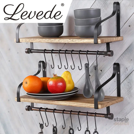 Levede Floating Shelf Brackets Wall-2006733145147314182