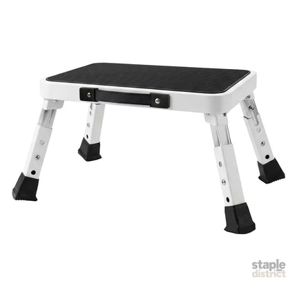 Levede Folding Aluminium Step Stool 150kg 3 Height Adjustable Portable Multi-Use-2050059014036918272