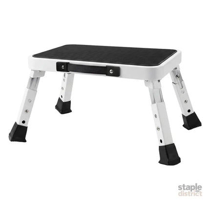Levede Folding Aluminium Step Stool 150kg 3 Height Adjustable Portable Multi-Use-2050059014036918280