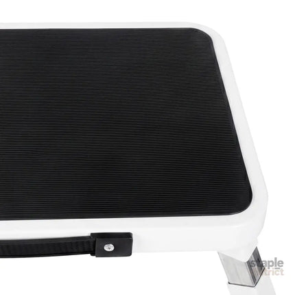 Levede Folding Aluminium Step Stool 150kg 3 Height Adjustable Portable Multi-Use-2050059014036918275
