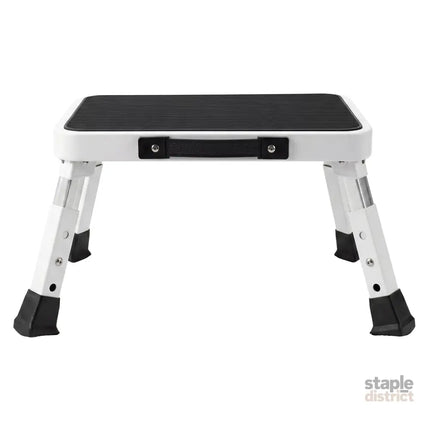 Levede Folding Aluminium Step Stool 150kg 3 Height Adjustable Portable Multi-Use-2050059014036918273